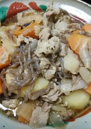 豚こまの肉じゃが(簡単)-レシピのメイン写真