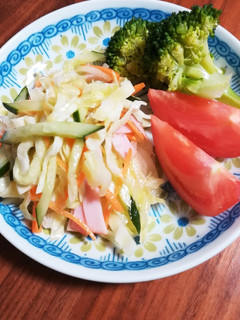 袋でモミモミ☆野菜たっぷりコールスロー-レシピのメイン写真