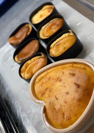 半熟チーズケーキ-レシピのメイン写真
