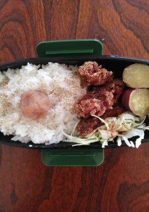 旦那弁当39『カキフライ弁当』-レシピのメイン写真