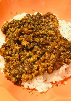 ペースト活用●鶏挽き肉のキーマカレー-レシピのメイン写真