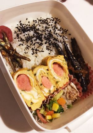 旦那さんのお弁当195-レシピのメイン写真