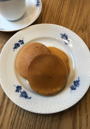 ふわふわしっとり、パンケーキ　-レシピのメイン写真