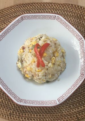 ザーサイと卵のおかか炒飯-レシピのメイン写真