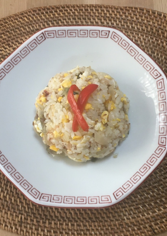 ザーサイと卵のおかか炒飯-レシピのメイン写真
