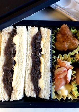 中学生弁当日記(あんサンド編)-レシピのメイン写真