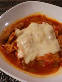 鶏肉と白菜のトマト煮込み-レシピのメイン写真