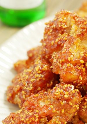 ～韓国飯～鶏もも肉の旨辛ヤンニョムチキン-レシピのメイン写真