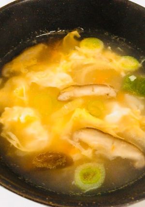 卵と玉ねぎの卵スープ-レシピのメイン写真