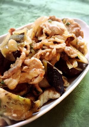 トロうま♪なすと豚肉の中華炒め-レシピのメイン写真