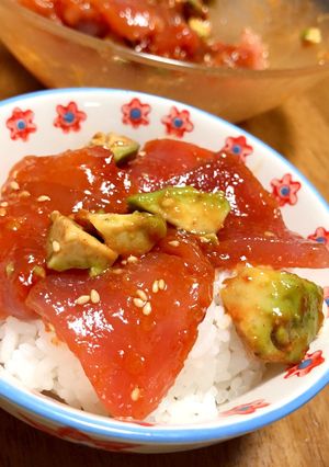 超簡単!韓国風漬けマグロ-レシピのメイン写真