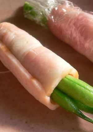 レンジで簡単!ベーコン巻き お弁当にも♡-レシピのメイン写真