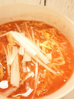 ケチャップで!トマトスープラーメン♪-レシピのメイン写真