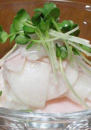 かぶとハムのレモンマリネ-レシピのメイン写真
