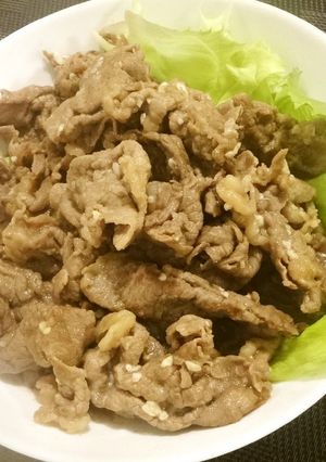牛肉の塩麹ニンニクソテー-レシピのメイン写真