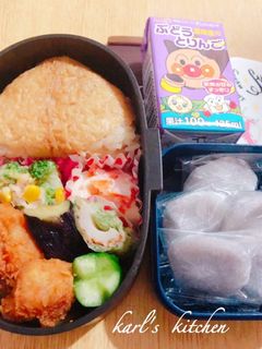 簡単いなり寿司弁当-レシピのメイン写真