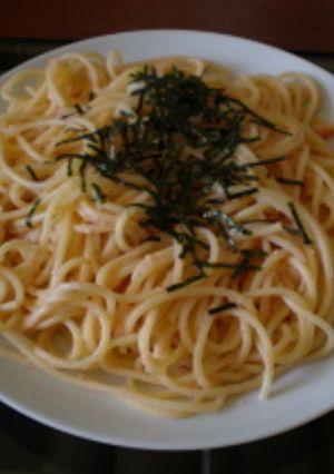 簡単！明太子パスタ-レシピのメイン写真