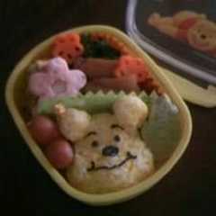 รูปของ キャラ弁　くまのプーさん