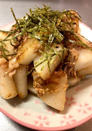 大根とツナの簡単いため-レシピのメイン写真