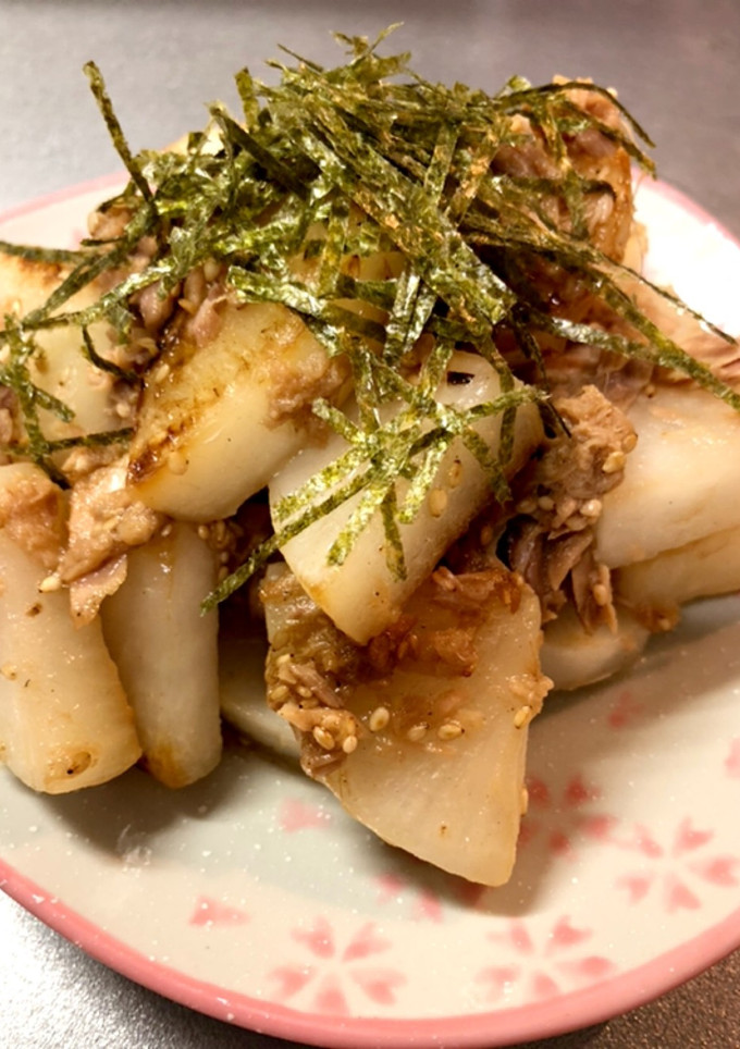 大根とツナの簡単いため-レシピのメイン写真
