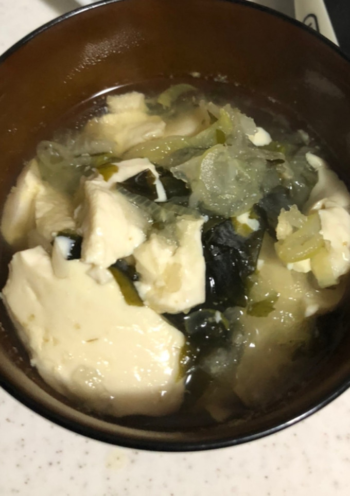 豆腐とわかめのおろし煮-レシピのメイン写真