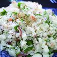 簡単混ぜるだけ!梅と長芋のさっぱりご飯