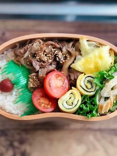 毎日のお弁当♪豚肉きのこ炒め-レシピのメイン写真