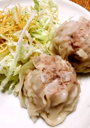 　食わず嫌いに！ハナビラタケの肉焼売！-レシピのメイン写真
