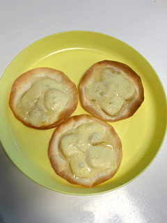 餃子の皮ではちみつバナナピザ-レシピのメイン写真
