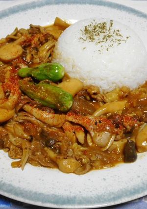 きのこのカレー【スパイスカレー】-レシピのメイン写真