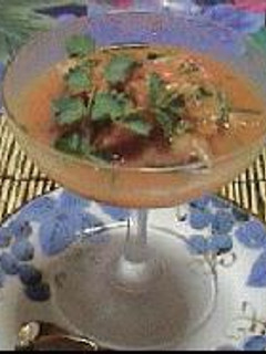 沈む夕陽の赤のセビッチェ ペルー料理-レシピのメイン写真