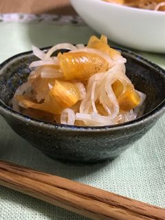 柿と大根のなます-レシピのメイン写真