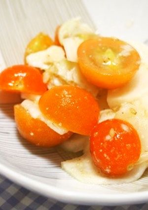 プチトマトとかぶのさっぱりナムル♪-レシピのメイン写真
