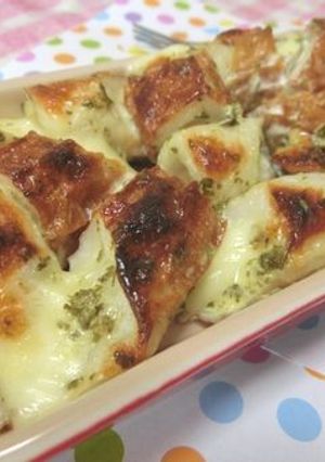 チーズインちくわのパセリマヨ焼き-レシピのメイン写真