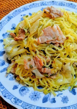 ねぎ塩ダレ焼きそば-レシピのメイン写真