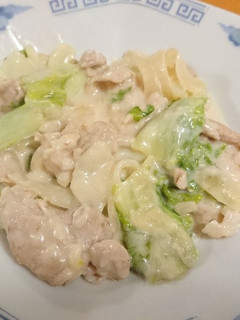 白菜と豚肉のクリーム煮-レシピのメイン写真
