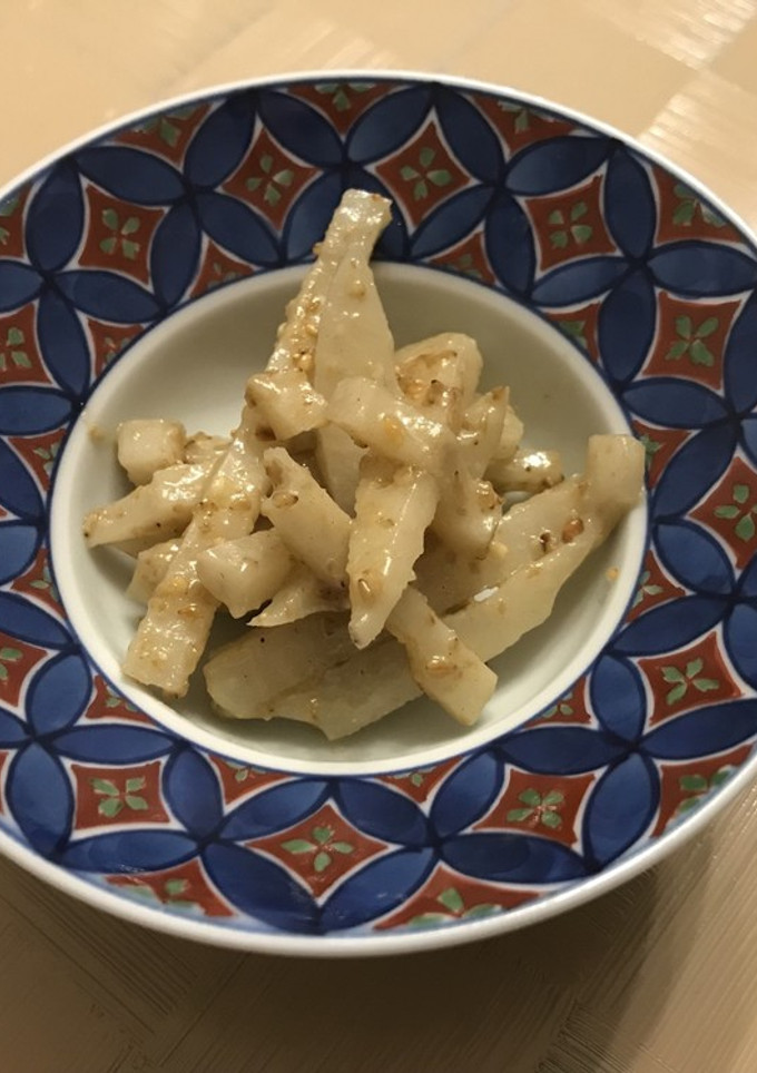 レンコン味噌バター-レシピのメイン写真