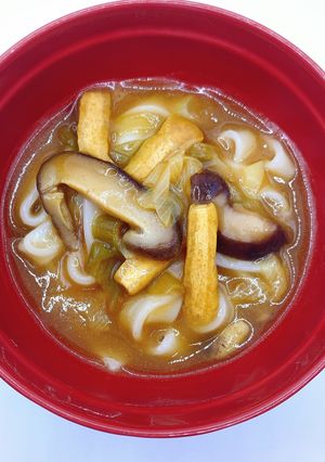 【病院】カレーきしめん【給食】-レシピのメイン写真