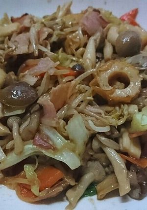 冷蔵庫整理の野菜炒め☆-レシピのメイン写真