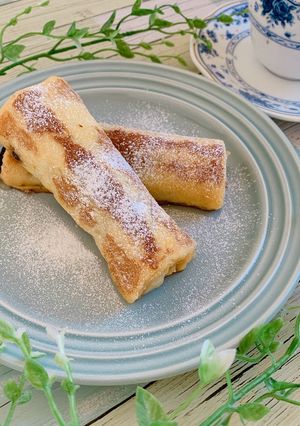 ロールフレンチトースト-レシピのメイン写真