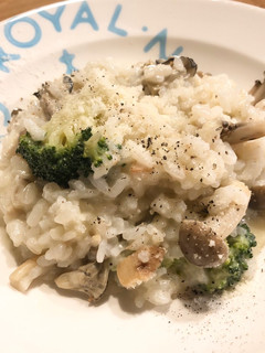 牡蠣のチーズリゾット〜残りご飯で-レシピのメイン写真