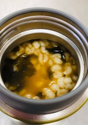 もち麦のキムチスープジャー-レシピのメイン写真