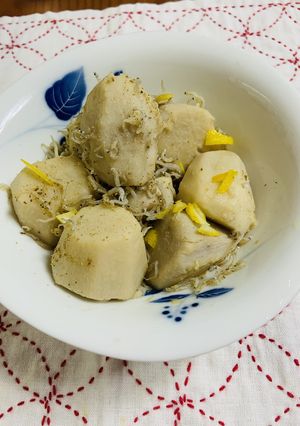 里芋の柚子ジャコ和え-レシピのメイン写真