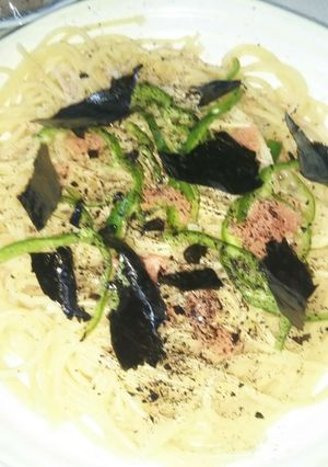 明太子スパ（血管ダイエット1438）-レシピのメイン写真