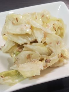 キャベツのマヨかつお和え♪-レシピのメイン写真