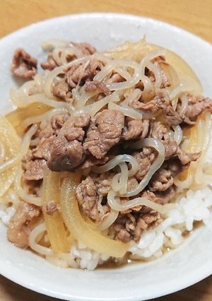覚えやすい分量！の牛丼-レシピのメイン写真