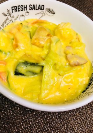 たっぷり野菜と鶏ささみのチーズィーチキン-レシピのメイン写真