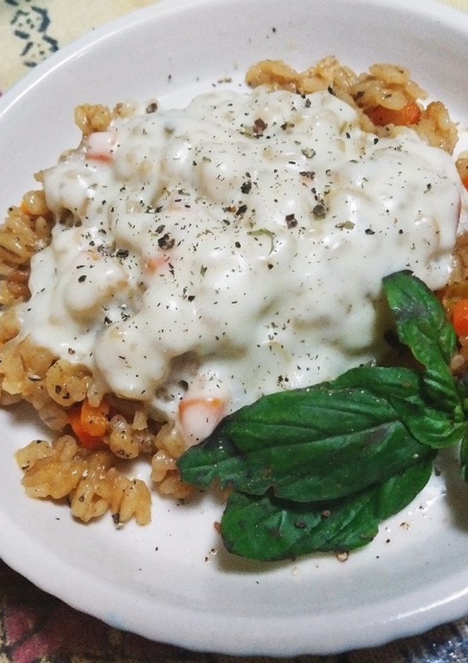 カレー風味炊き込みご飯(簡単)-レシピのメイン写真