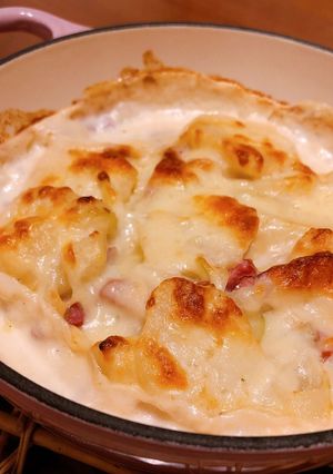 ポテトとベーコンの簡単グラタン-レシピのメイン写真