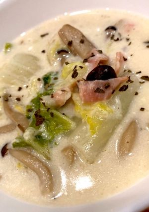 簡単★白菜のクリーム煮-レシピのメイン写真